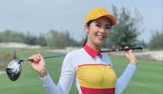 Hoa hậu Ngọc Hân và Jennifer Phạm tham gia giải golf 'Tết vì người nghèo'