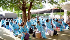 Đón 117 công dân Việt Nam từ Singapore về nước