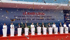 Khởi công dự án cao tốc Mỹ Thuận – Cần Thơ hơn 4.800 tỷ