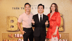 Hà Hồ - Kim Lý, Đông Nhi - Ông Cao Thắng “trốn con” đến chúc mừng “Bố Già” Trấn Thành