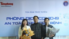 Giao lưu trực tuyến 'Phòng dịch COVID-19: An toàn cho người bệnh'