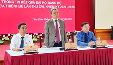 Bí thư Tỉnh ủy Thừa Thiên - Huế nói về 11/20 sở, ngành ‘khuyết’ Tỉnh ủy viên