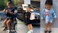 Con gái Stormi của Kylie Jenner đâu chỉ có ba lô Hermès, còn có cả tủ đồ hiệu tiền tỷ này