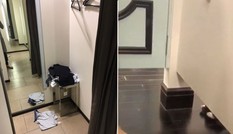 Góc cảnh báo: Vào phòng thử quần áo, cô gái giật mình vì chi tiết “đáng sợ” này