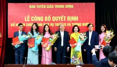 Nhân sự mới Ban Tuyên giáo Trung ương
