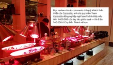 Không hài lòng về buffet 1,4 triệu trong KS 5 sao, thanh niên bị giễu “tự khoe cái dốt“