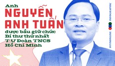 Anh Nguyễn Anh Tuấn được bầu giữ chức Bí thư thứ nhất T.Ư Đoàn TNCS Hồ Chí Minh