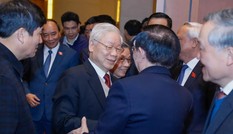 Tổng Bí thư, Chủ tịch nước dự buổi gặp mặt các thế hệ đại biểu Quốc hội