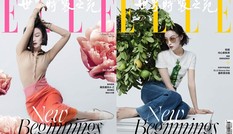 Nghê Ni khiến netizen Trung tranh cãi kịch liệt vì mặt trắng bệch trên bìa ELLE Trung