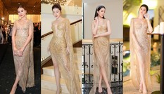 Mặc mẫu váy đụng hàng 5 mỹ nhân đình đám, Á hậu Phương Anh ghi điểm nhờ chi tiết chỉnh sửa này