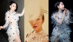 Ba mỹ nhân Việt cùng diện mẫu váy đính lông, vì sao Tăng Thanh Hà được khen nổi trội nhất?