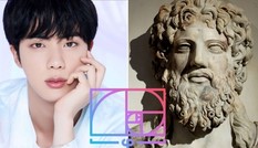 Jin (BTS) xứng danh “nam thần” với khuôn mặt có tỉ lệ y chang thần Zeus của thần thoại Hy Lạp