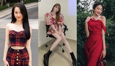 Thiều Bảo Trâm, Doãn Hải My, H’Hen Niê... đồng loạt chọn tông màu đỏ rực trong tuần đầu tiên của năm mới