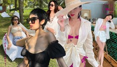 Chưa đến mùa Hè mà dàn mỹ nhân Việt đã tưng bừng diện đồ bơi khoe khéo dáng chuẩn