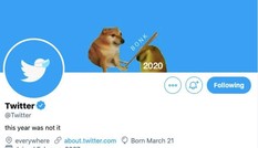 Mạng xã hội Twitter “tống tiễn” năm 2020 bằng ảnh bìa meme cực hài hước