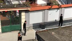 Gần 20 thanh niên cầm hung khí gây náo loạn ở Hải Phòng