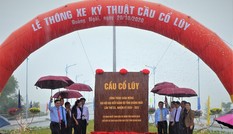 Thông xe kỹ thuật cầu dây văng hiện đại nhất Quảng Ngãi