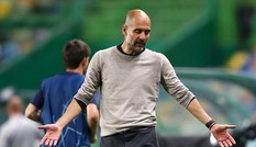 HLV Guardiola nói gì khi Man City thua sốc Lyon?