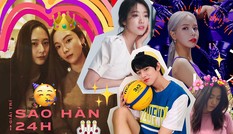 Sao Hàn 24H: Krystal mừng sinh nhật Jessica, Sakura (IZ*ONE) thăng hạng nhan sắc