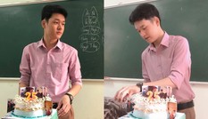 "Mỹ nam" bạn đang ngắm là một giáo viên dạy Toán, và quan trọng là còn ĐỘC THÂN!