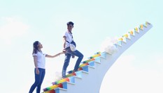Check-in chất lừ với cầu vồng chân mây ở Sài Gòn