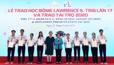Quỹ Lawrence S. Ting và Công ty Phú Mỹ Hưng trao học bổng gần 8,5 tỷ đồng