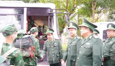 Tăng cường 2 tiểu đoàn Biên phòng lên biên giới chống dịch