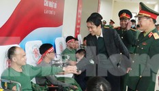 Sĩ quan quân đội tương lai hưởng ứng Chủ nhật Đỏ lần thứ XIII