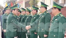 Tư lệnh Biên phòng thị sát tuyến biên giới Gia Lai