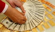 Giá vàng lại loạn nhịp, USD giảm giá