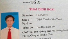 Khai trừ Đảng cựu Trưởng phòng Cảnh sát kinh tế sử dụng bằng giả