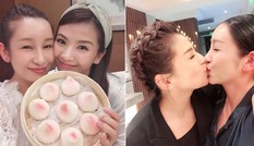 Lưu Đào gây sốc khi tung ảnh ‘khóa môi’ đồng giới bạn thân