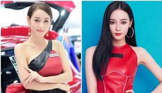 Người mẫu xe hơi gây ‘bão’ mạng vì quá giống Địch Lệ Nhiệt Ba