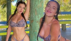Bạn thân của Kylie Jenner khoe thân hình ‘đồng hồ cát’ nóng bỏng với bikini