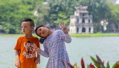 Thưởng lãm hồ Hoàn Kiếm diện mạo mới trong tiết trời thu Hà Nội
