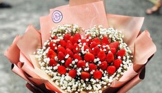 Thị trường 5/3: Xoài cát Hòa Lộc rớt giá, hoa dâu tây đắt hàng dịp 8/3