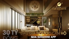 Đấu giá từ thiện qua Sunshine App-Sunshine Group ủng hộ 30 tỷ cho miền Trung