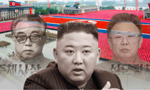 Ba thế hệ lãnh đạo của Triều Tiên. (Ảnh: Reuters, AP)