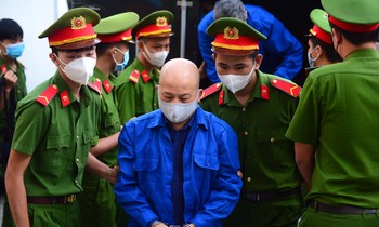 Ông Đinh Ngọc Hệ tại phiên tòa sơ thẩm hồi giữ tháng 12/2020.