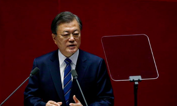 Tổng thống Hàn Quốc Moon Jae-in. (Ảnh: Reuters)