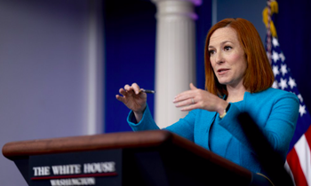 Thư ký báo chí Nhà Trắng Jen Psaki. (Ảnh: AP)