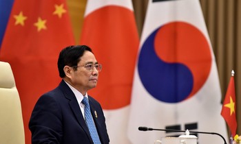 Thủ tướng Phạm Minh Chính dự Hội nghị cấp cao ASEAN+3. (Ảnh: Đoàn Bắc)