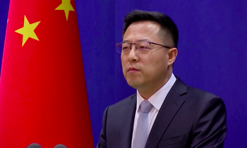 Người phát ngôn Bộ Ngoại giao Trung Quốc Triệu Lập Kiên. (Ảnh: Reuters)