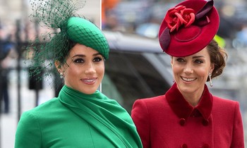 Vì sao từ nay Kate Middleton vẫn tiếp tục được đội mũ, nhưng Meghan Markle thì không?