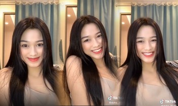 Chia sẻ clip đời thường, Hoa hậu Đỗ Thị Hà được khen xinh đẹp tự nhiên