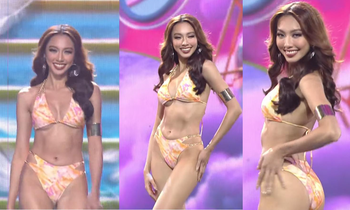 Hình ảnh bikini nóng bỏng của Thuỳ Tiên trong đêm Chung kết Miss Grand 2021