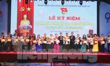 The Youth Union of Nghe An, Soc Trang, Hau Giang celebrates the 90th anniversary of its founding