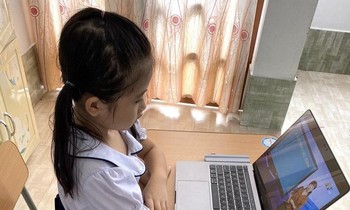 An Giang tạm dừng dạy trực tuyến ở bậc tiểu học. (ảnh: minh họa)