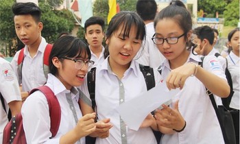 Năm nay tăng gần 7.000 học sinh xét tốt nghiệp THCS so với năm trước.