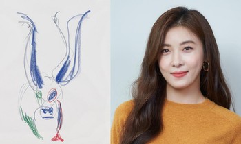 'Hoàng hậu Ki' Ha Ji Won triển lãm tranh, dân mạng bình luận 'con tôi 5 tuổi vẽ đẹp hơn'